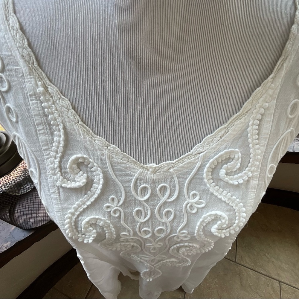 Organic Cotton Custom Boho Tunic Top - Picture 3 of 8